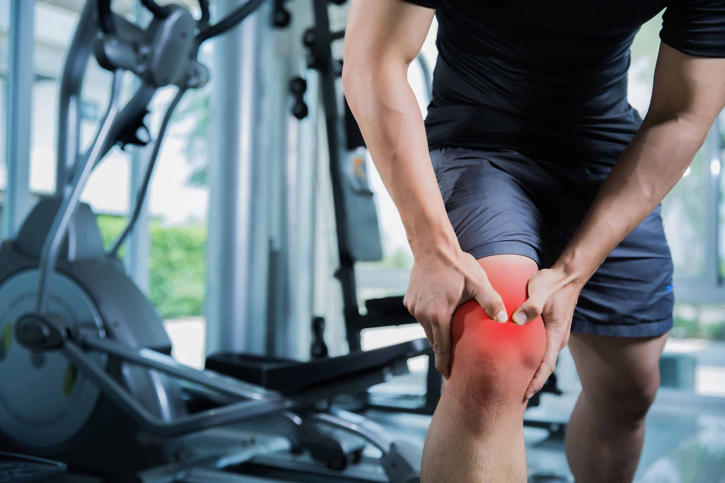 Healthy men Injury from exercise in the gym, he injured his knee ACL Reconstruction Surgery in Singapore - Spire Orthopaedic Centre